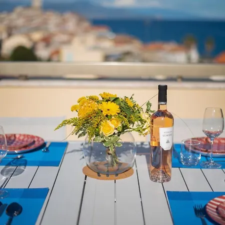 Apartamento High Standing With Incredible Old And Sea Views Antibes